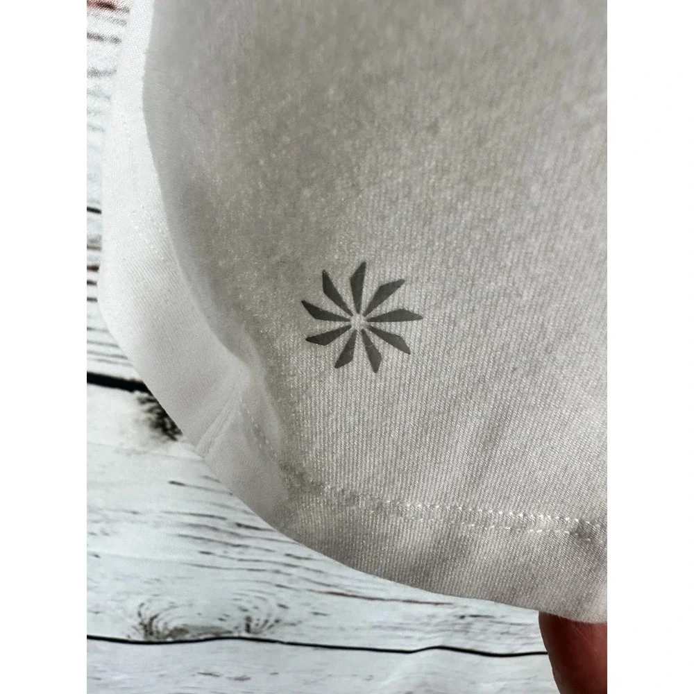 Athleta Women's Embody‎ Twist-Front Top Size 2XL White Pullover